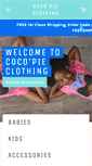Mobile Screenshot of cocopieclothing.com